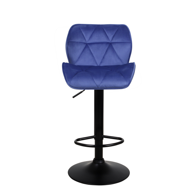 Барный стул "КРИСТАЛЛ" , синий 