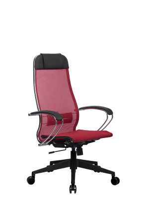 Кресло МЕТТА-12(MPRU)/подл.131/осн.002, красный