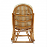 Кресло-качалка с подножкой (Коньяк)