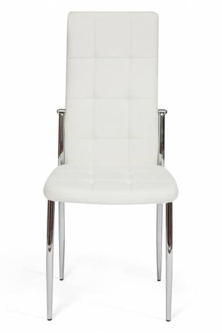 Стул ELFO ( mod.35 ) металл/экокожа, 45х53х100х47см, хром/белый (Комплект из 4 шт.) Стул ELFO ( mod.35 ) металл/экокожа, 45х53х100х47см, хром/белый (Комплект из 4 шт.)