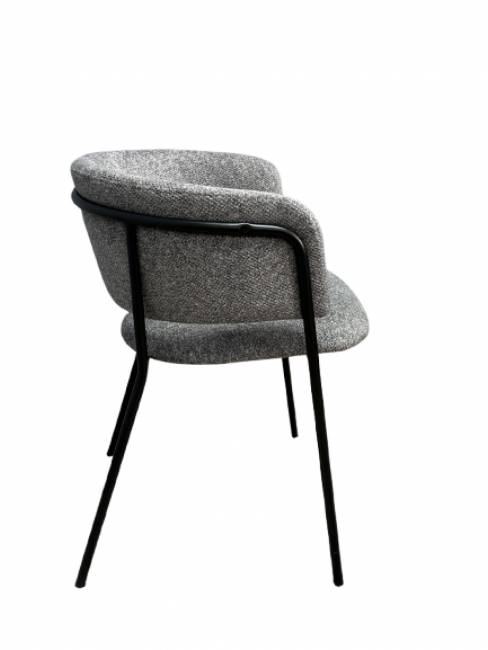 Дизайнерский стул Dragon букле серый Дизайнерский стул Dragon букле серый