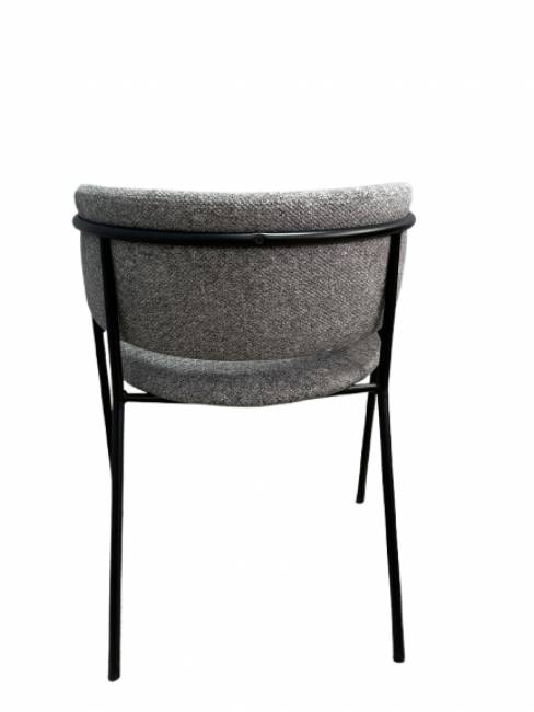 Дизайнерский стул Dragon букле серый Дизайнерский стул Dragon букле серый