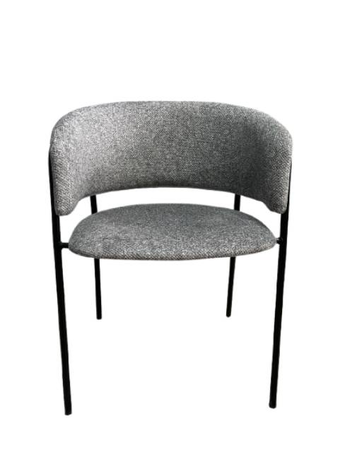 Дизайнерский стул Dragon букле серый Дизайнерский стул Dragon букле серый