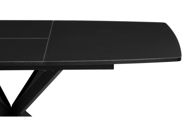 Палу 130(170)х80х76 черный