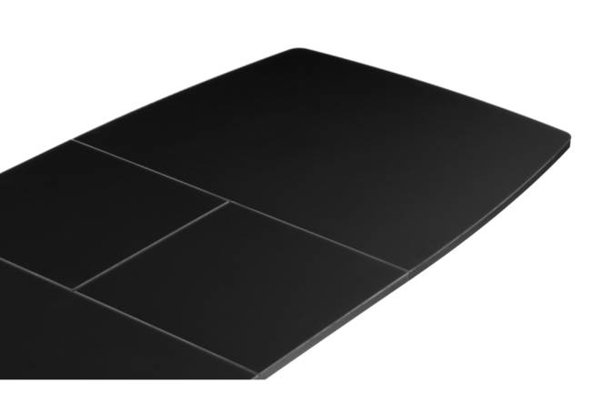 Палу 130(170)х80х76 черный