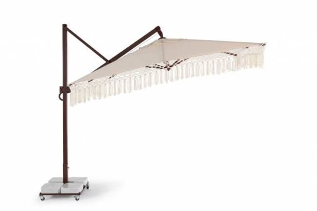 Зонт профессиональный 3х3 м Banana Plus Boho коричневый, бежевый 3000х3000 мм Зонт профессиональный 3х3 м Banana Plus Boho коричневый, бежевый 3000х3000 мм