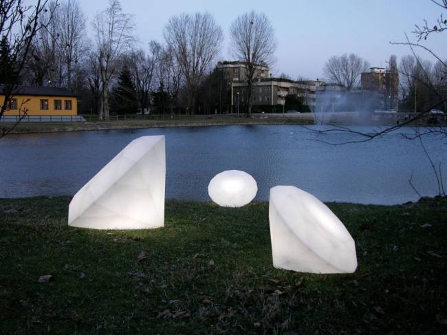 Светильник пластиковый напольный Bijoux Lighting 800х1000х800 мм