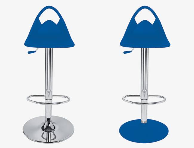 Стул пластиковый барный Snack AV 400х400х750 мм