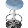 Табурет барный DOBRIN BRUNO, пудрово-голубой велюр (MJ9-74)