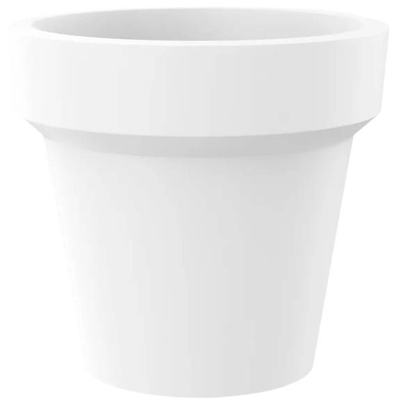 Кашпо пластиковое Pot S белый Ø800х720 мм Кашпо пластиковое Pot S белый Ø800х720 мм