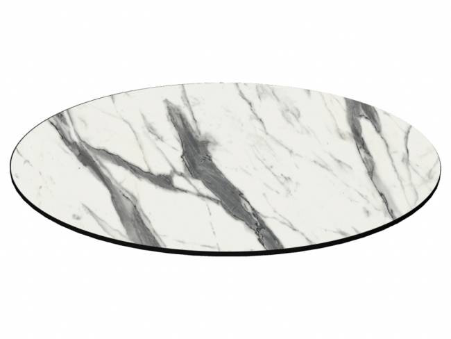 Столешница круглая HPL Fitto афьонский мрамор Ø770х12 мм