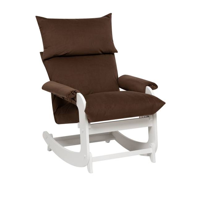 Кресло-трансформер Leset Флекси Белый V23 молочный шоколад