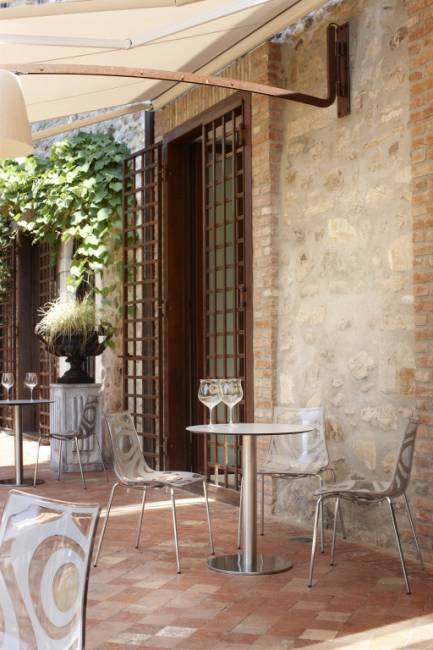 Подстолье металлическое Tiffany полированный стальной Ø450х730 мм