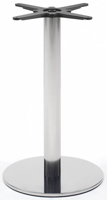 Подстолье металлическое Tiffany полированный стальной Ø450х730 мм
