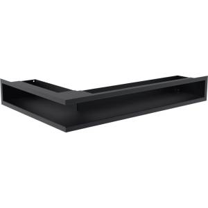 Решетка Kratki Люфт угловая 9*40 см правая графит