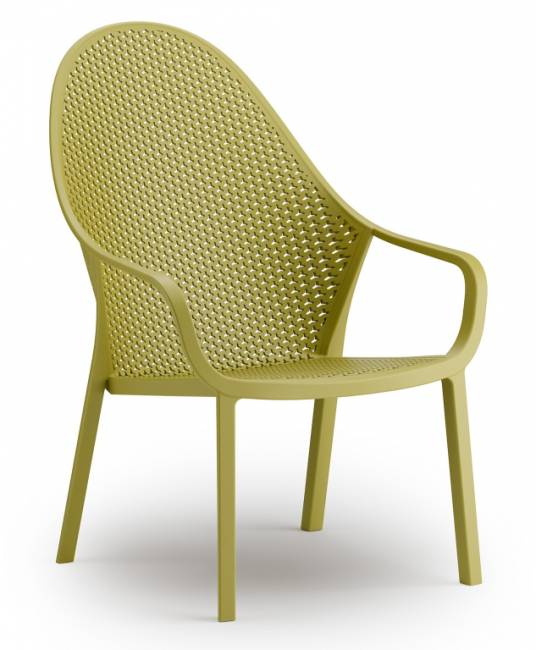 Лаунж-кресло пластиковое Gianet Lounge 660х790х995 мм