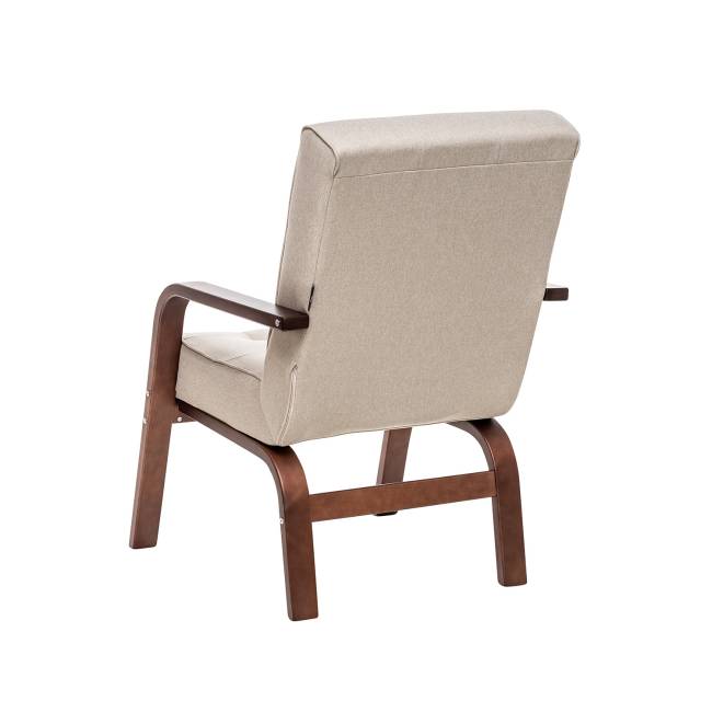Кресло Leset Модена Орех текстура Malmo 05 (бежевый) Кресло Leset Модена Орех текстура Malmo 05 (бежевый)