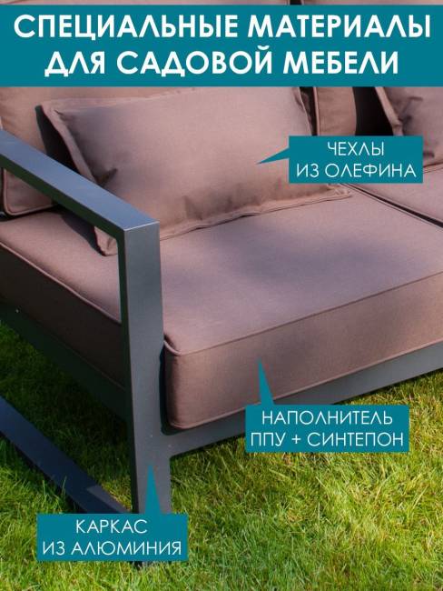 Диван "Лагуна" 3-х местный с двумя подлокотниками G401.1Е04 Диван "Лагуна" 3-х местный с двумя подлокотниками G401.1Е04