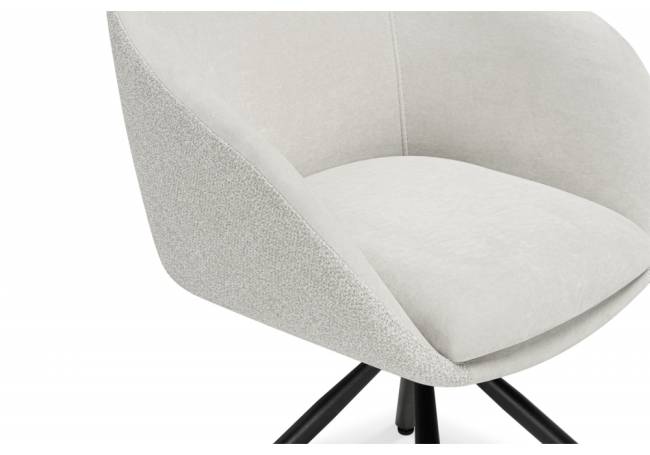 Бартон 1 ткань мадера 2 / черный матовый