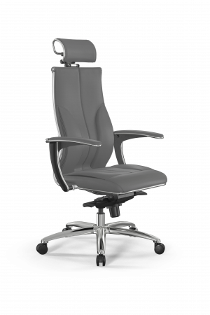 Кресло Samurai B2-11U - Infinity /Kc06/Wm06/U0mL-mL/H2cL-3D(M06.B31.G04.W03), серый