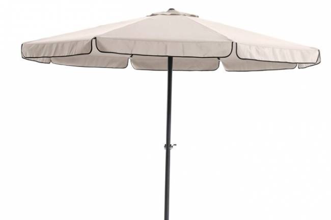 Зонт круглый уличный на центральной стойке "Люсьен Эко" 3,0 м крем