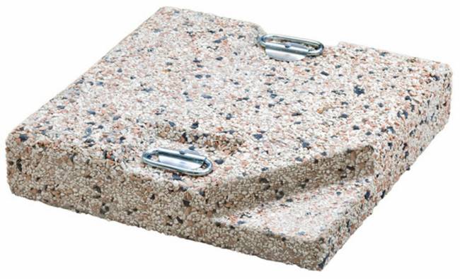 Плита утяжелительная с ручками со ступенькой 500х500х150 мм Плита утяжелительная с ручками со ступенькой 500х500х150 мм