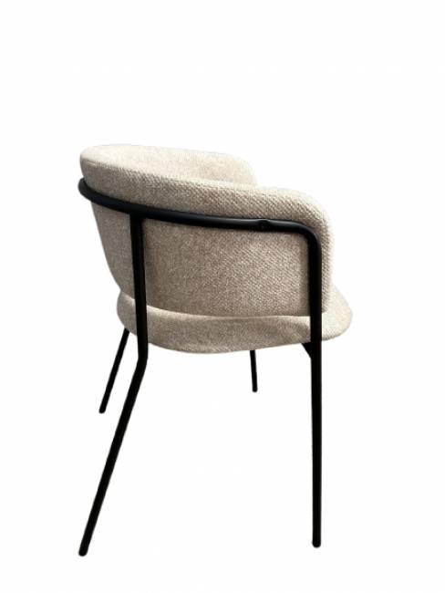 Дизайнерский стул Dragon букле латте