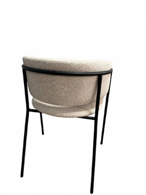 Дизайнерский стул Dragon букле латте