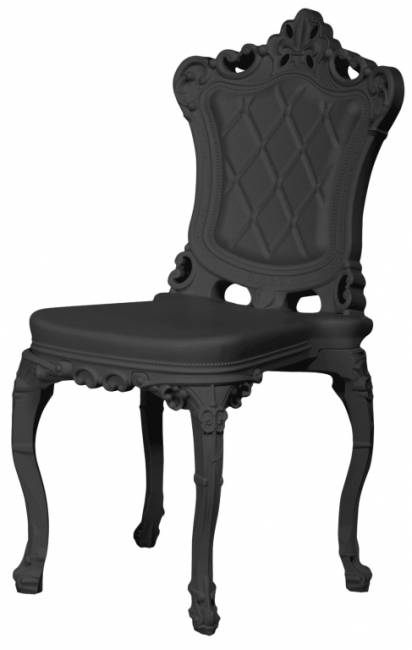 Стул пластиковый Princess Of Love Standard угольно-черный 540х540х920 мм