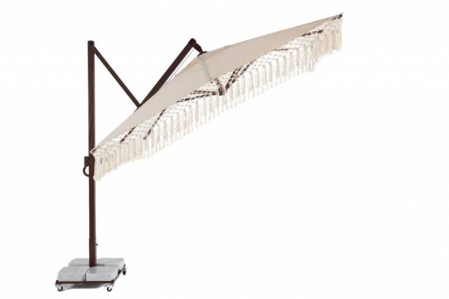 Зонт профессиональный 3х3 м Banana Plus Boho коричневый, бежевый 3000х3000 мм Зонт профессиональный 3х3 м Banana Plus Boho коричневый, бежевый 3000х3000 мм