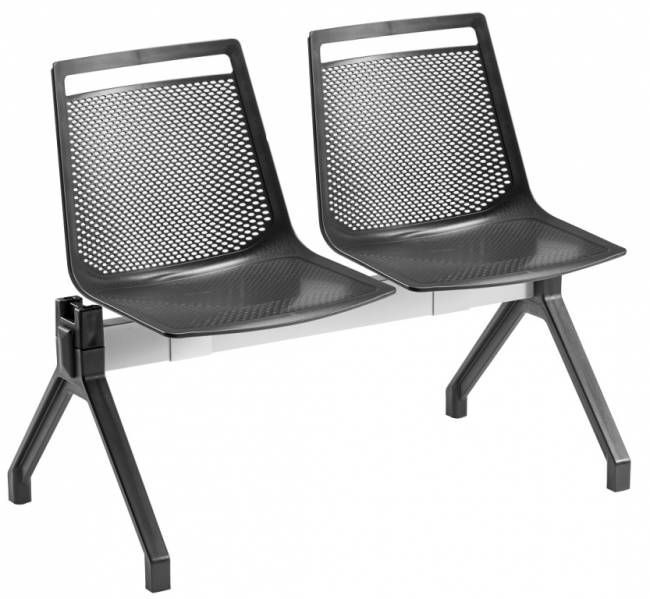 Скамейка пластиковая двухместная Akami PG 1000х835 мм