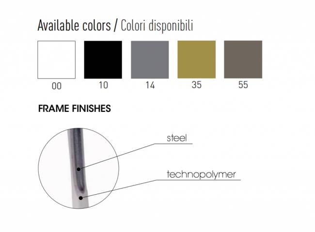 Скамейка пластиковая двухместная Akami PG 1000х835 мм