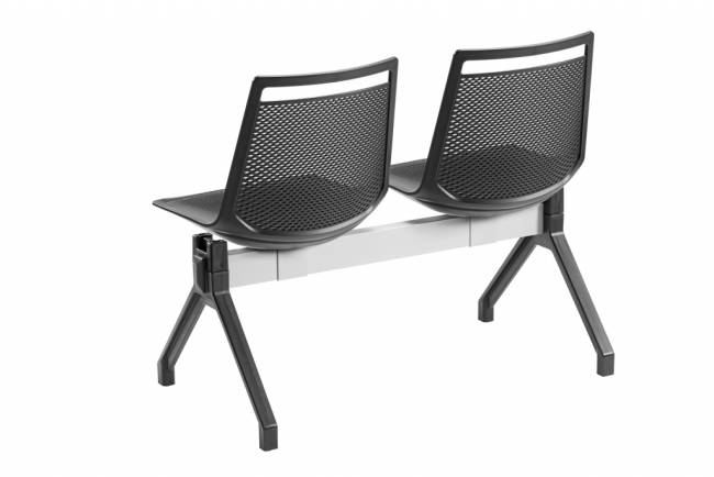 Скамейка пластиковая двухместная Akami PG 1000х835 мм