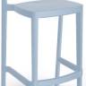 Стул пластиковый барный Abuela Stool 77 бледно-голубой 500х450х1010 мм Стул пластиковый барный Abuela Stool 77 бледно-голубой 500х450х1010 мм