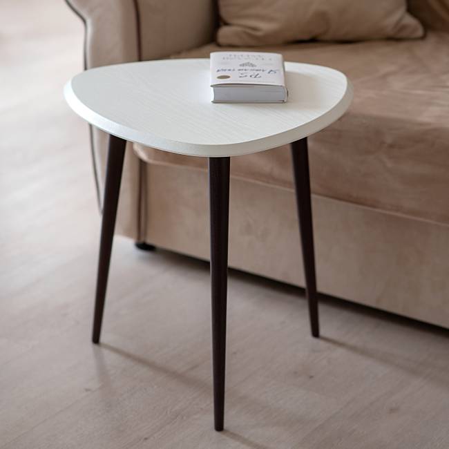 Стол журнальный BeautyStyle 7 белый/венге