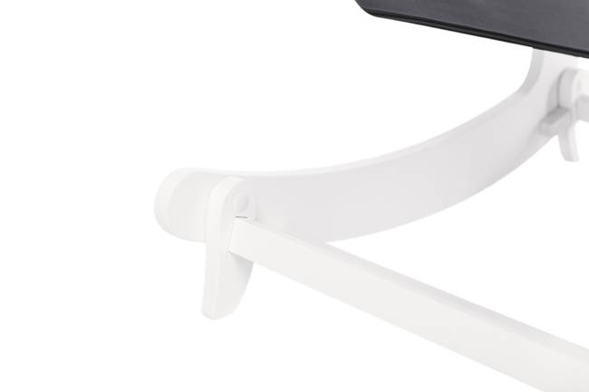 Кресло-трансформер Leset Флекси Белый V32 серый