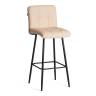 Барный стул Medeo/Медео экокожа , бежевый, 45х56х113 см бежевый экокожа Барный стул Medeo/Медео экокожа , бежевый, 45х56х113 см бежевый экокожа