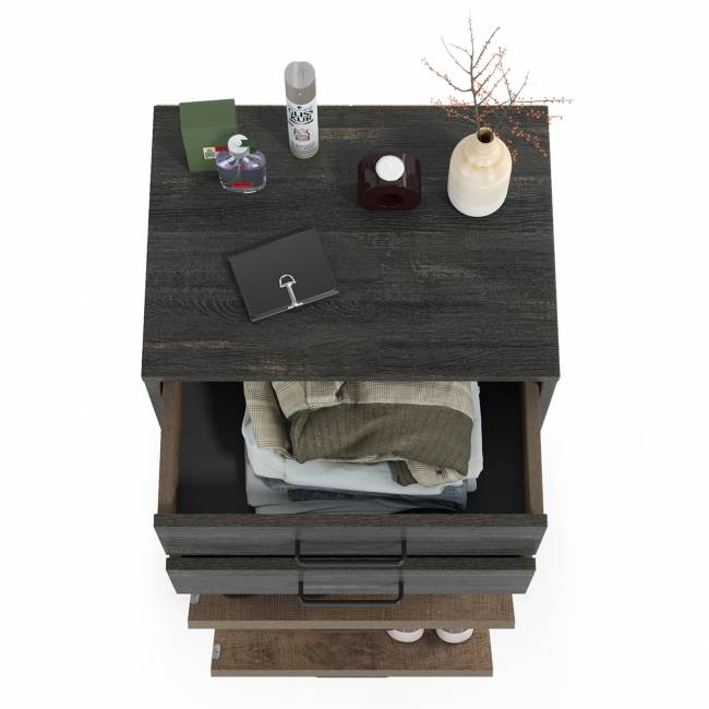 Тумба для обуви Трувор 13.241.01 цвет дуб гранж песочный/интра