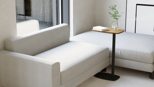 Придиванный стол Калифорния ДЕЙ, орех кантри