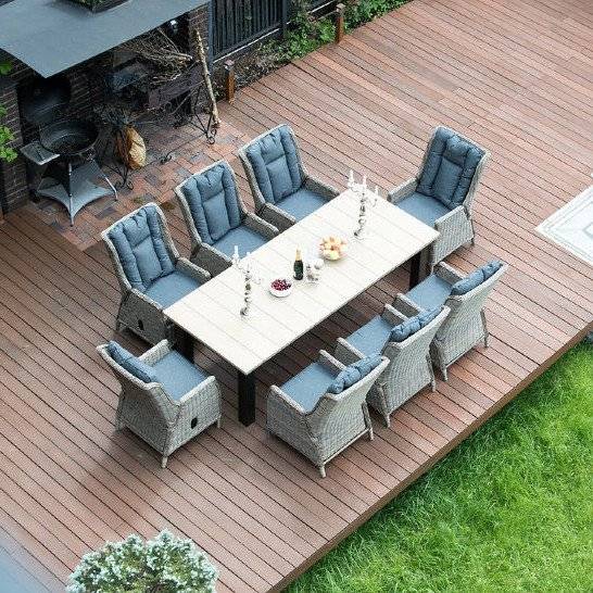 Стол Парклэнд (коричнево/серый) + 8 кресел Верона (коричнево/серый) Стол Парклэнд (коричнево/серый) + 8 кресел Верона (коричнево/серый)