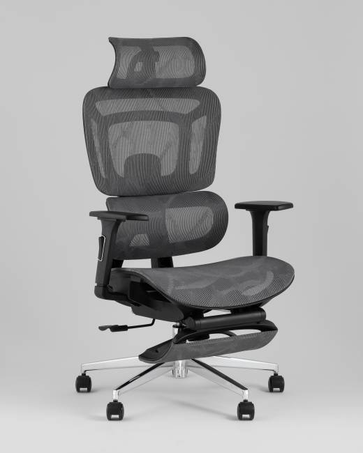 Кресло офисное TopChairs Nimbus серый