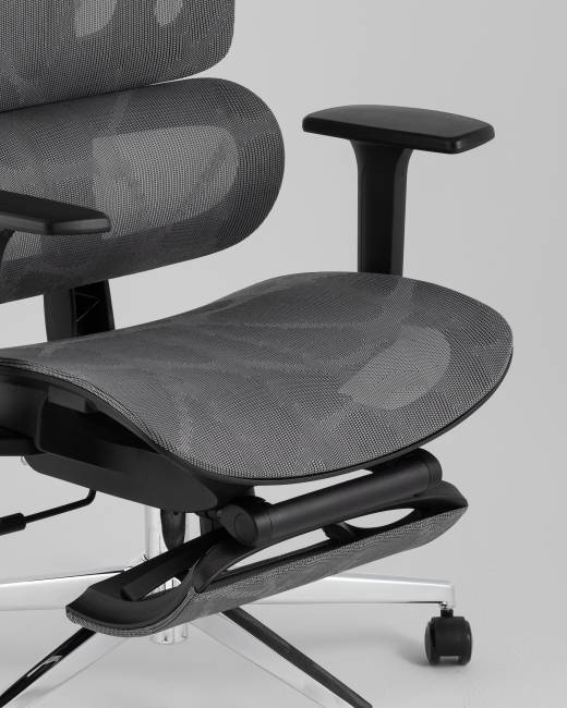 Кресло офисное TopChairs Nimbus серый