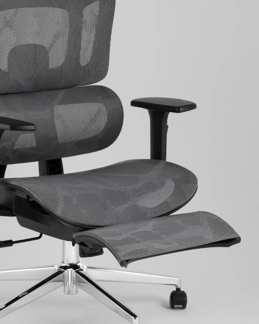 Кресло офисное TopChairs Nimbus серый