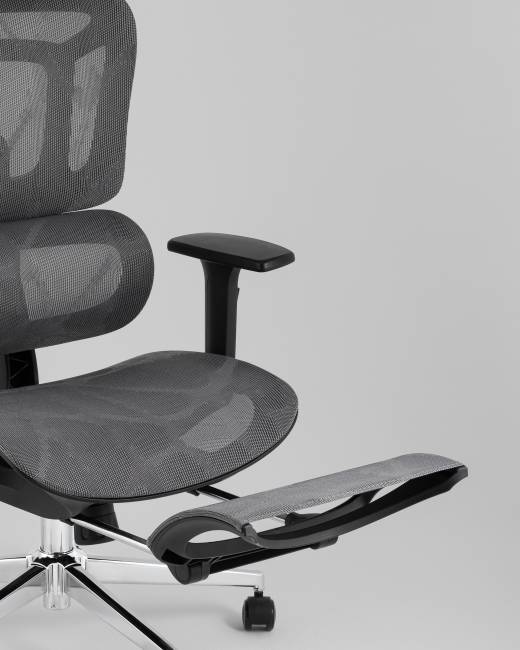 Кресло офисное TopChairs Nimbus серый