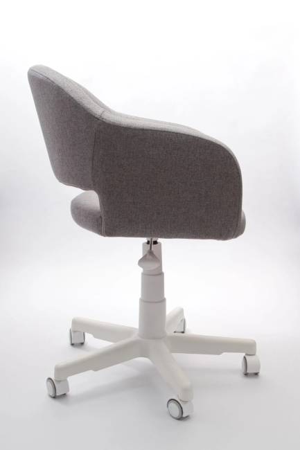 Кресло Бабби белый / серый Кресло Бабби белый / серый