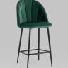 Стул полубарный Логан SN велюр зелёный