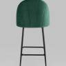 Стул полубарный Логан SN велюр зелёный