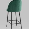 Стул полубарный Логан SN велюр зелёный