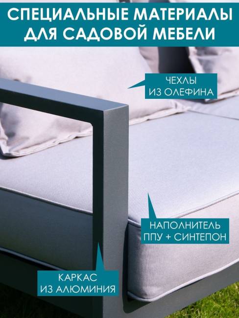 Диван "Лагуна" 2-х местный с правым подлокотником G401.2Е10 Диван "Лагуна" 2-х местный с правым подлокотником G401.2Е10