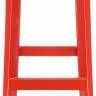 Табурет пластиковый барный Fox 75 красный 360х360х750 мм